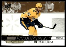 2020-21 Upper Deck Predominant Gold Roman Josi Nashville Predators #PR-22