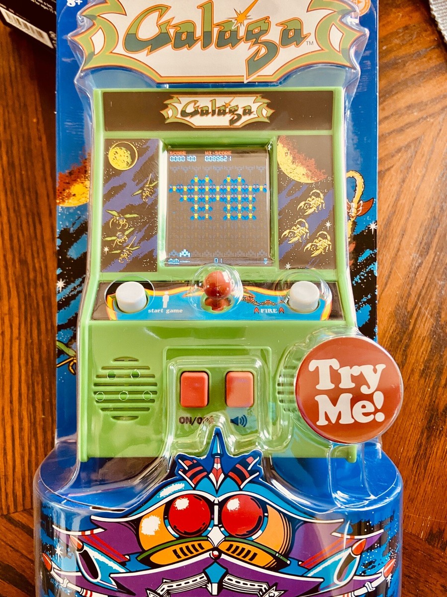 1980s Throwback Handheld Mini Galaga Classic Mini Arcade Brand New