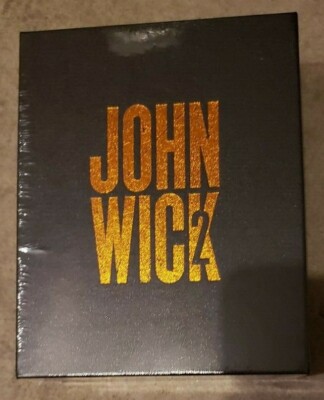 JOHN WICK 2 Novamedia Steelbook Blu-ray 1-Click Box Set Nova Full One Click New