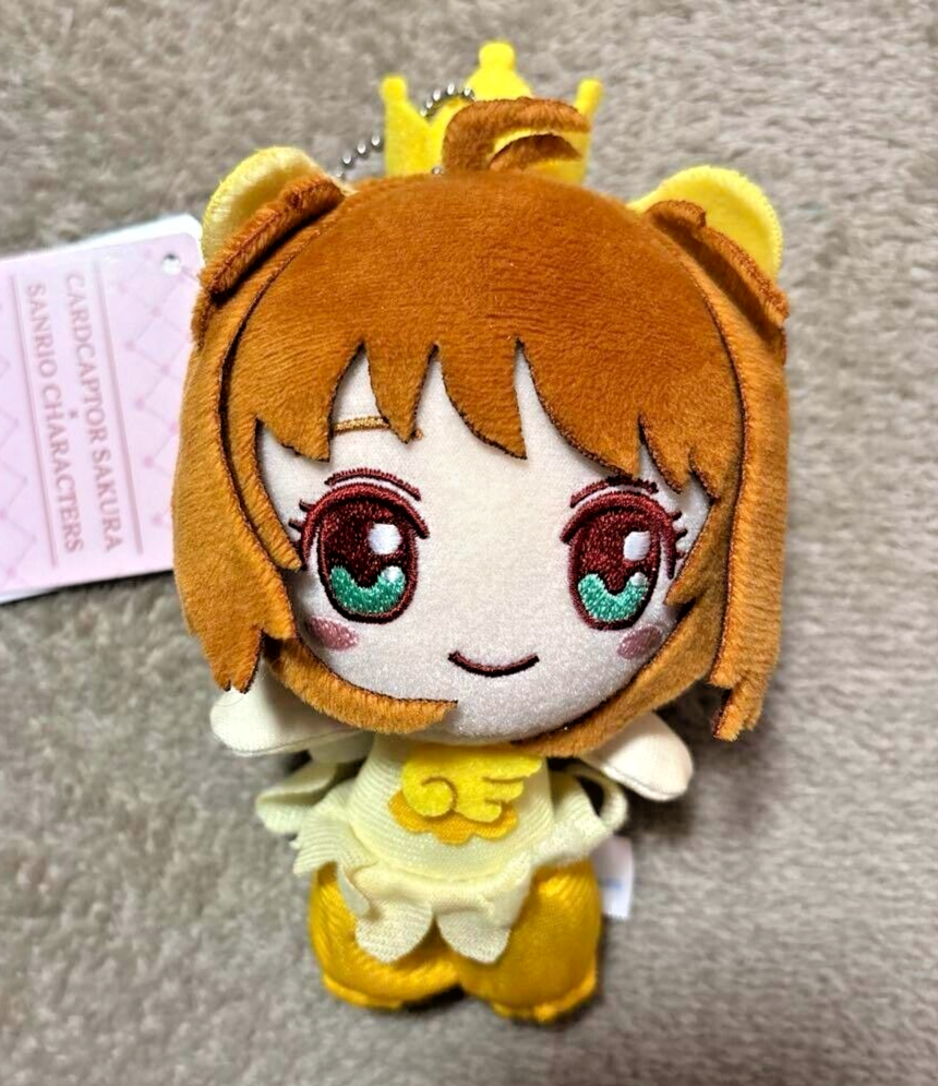 Card Captor Sakura Sanrio Plush Mascot Chain Sakura Pompompurin