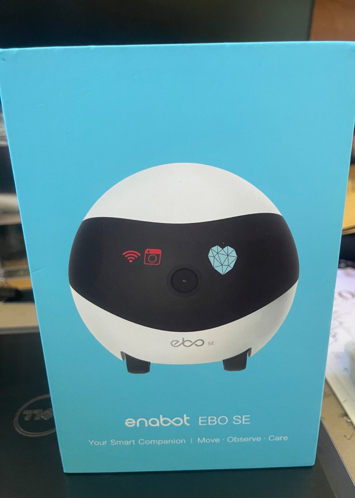 Enabot EBO SE Smart Home 1080p Robot Companion Security Camera Pet, Baby Monitor-image