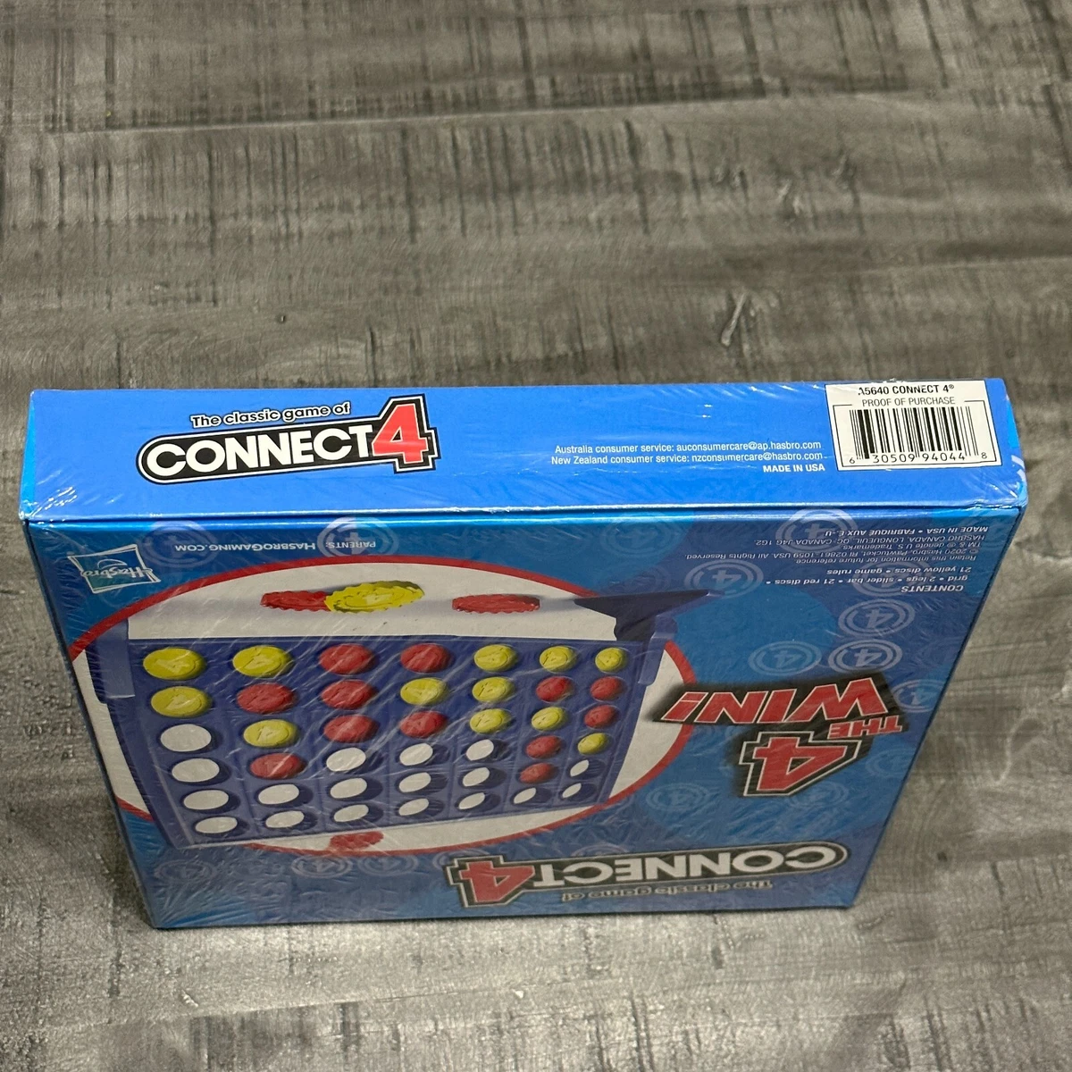 CONNECT 4 The Original Game Hasbro Games Age 6+, 2 Players, Year 2013