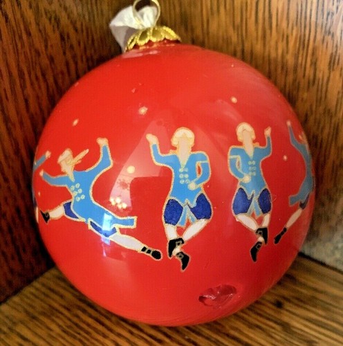 Dillards 12 Days of Christmas Lords A Leaping 2016 Ornament ***FLAW*** - Picture 2 of 6