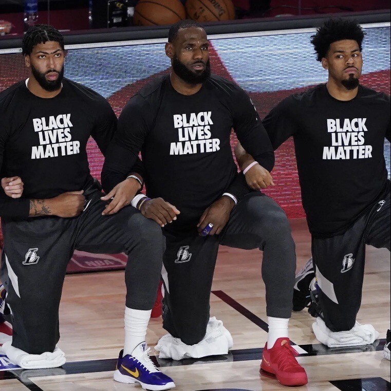 Nike NBA Team Issued Black Lives Matter Shirt LARGE 918833