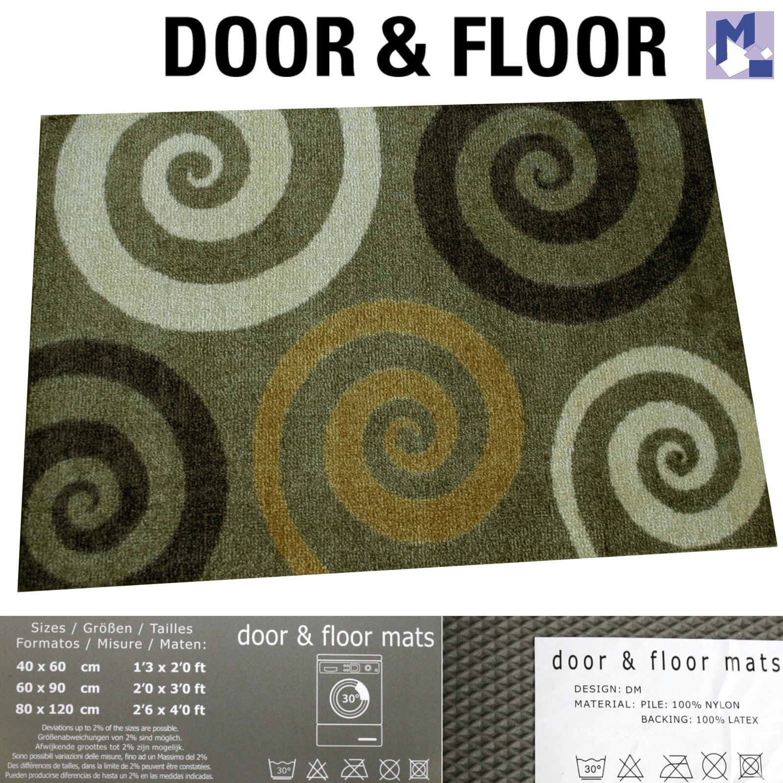 Verkauf Mit Rabatten Fussmatte Door Floor By Arte Espina Design 0119 30 In Versch Grossen Neu Gunstiger Verkauf Und Versandkostenfrei Boomsportsacademy Com