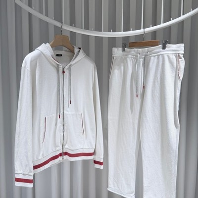 Kiton Baumwoll-Sweatshirt mit Reißverschluss Hoodie und 155762093