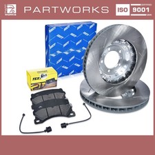 Bremsscheiben + Bremsbeläge +WK für PORSCHE Panamera 970 4.8 GTS turbo VORNE V2