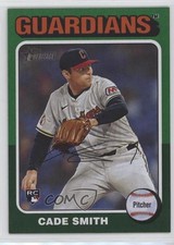 2024 Topps Heritage High Number Green Border Cade Smith #611 1f3g