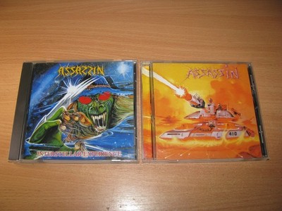 ASSASSIN -  Interstellar Experience + The Upcoming Terror  (2CD LOT)  Possessed