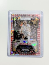 2024 Panini Prizm Monopoly WNBA - Cameron Brink #39 Free Parking Prizm (RC)