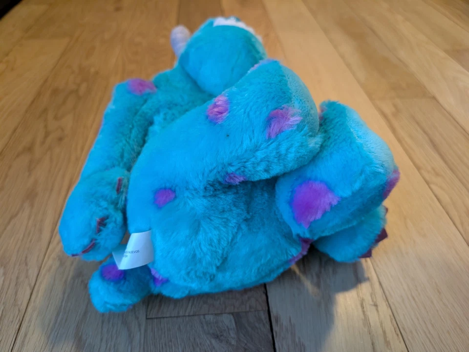Плюшевая игрушка Disney Pixar Monsters University Sully Talking My Scare Pal 12 дюймов РАБОТАЕТ - Изображение 3 из 4