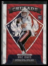 2021 Panini Rookies & Stars Crusade Red Wave Mac Jones RC #CR-24 Patriots