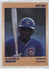 1990 Star Geneva Cubs Clinton White #24 0h1
