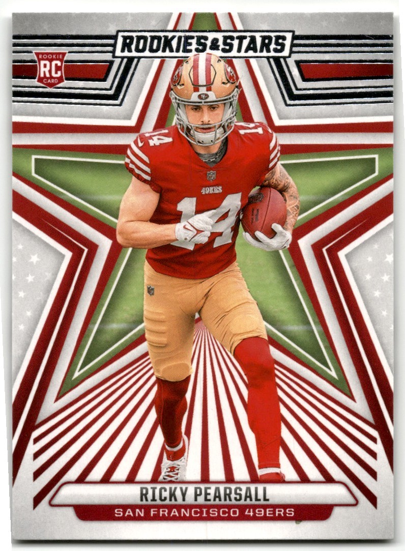 2024 Panini Rookies & Stars Ricky Pearsall #184 RC Card Rookie San Francisco