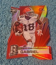 2014 Spectra Taylor Gabriel Cleveland Browns Rookie Red Prizm Die-Cut 4/5 #200