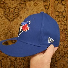 NEW Toronto Blue Jays Hat NewEra 59FIFTY Fitted Cap Size 7 Low Profile AUTHENTIC