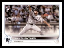 2022 Topps Sean Guenther #471 RC Miami Marlins
