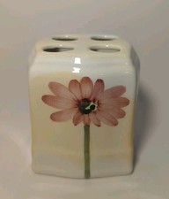 Croscill Toothbrush Holder Gazebo Botanica Bathroom Vintage Floral Cottagecore