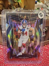 2024 Select #96 Theo Johnson Black & Red Prizm Shock Giants Rookie Non Auto Rc