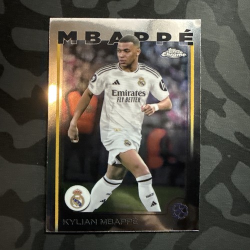 2024-25 Topps Chrome Uefa Club Competitions - Kylian Mbappe #1