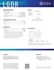 3.01 Ct OVAL Cut GIA Certified Lab Grown CVD Diamond G Color VS1 Clarity STONE 531.23 per carat
