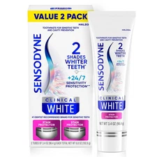 Clinical White Toothpaste Clinically Proven Whitening for Sensitive Teeth