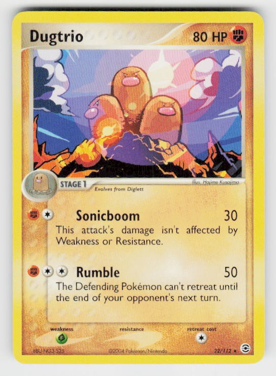 FireRed & LeafGreen #22/112 Dugtrio