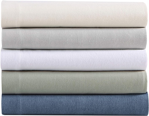 - Lenzuolo in flanella full size, cotone antipilling e antirughe, tattile S - Foto 6 di 8