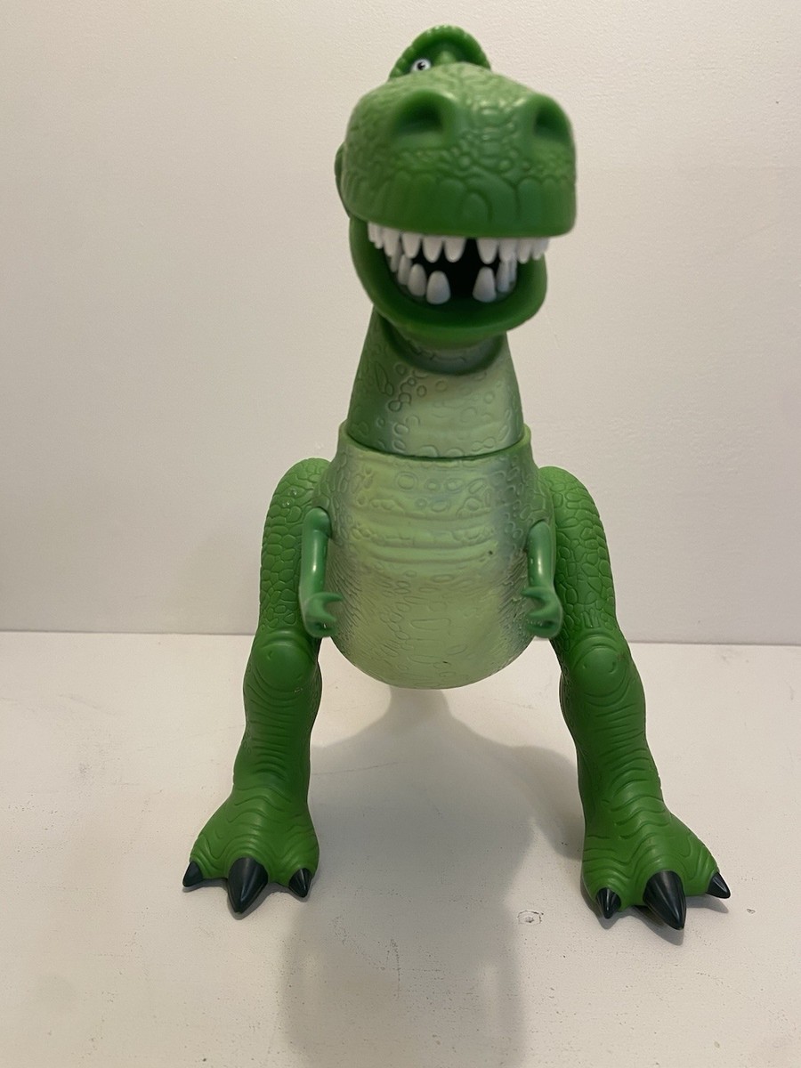 Disney Pixar Thinkway Toy Story 11”-Tall Non-Talking Rex Dinosaur