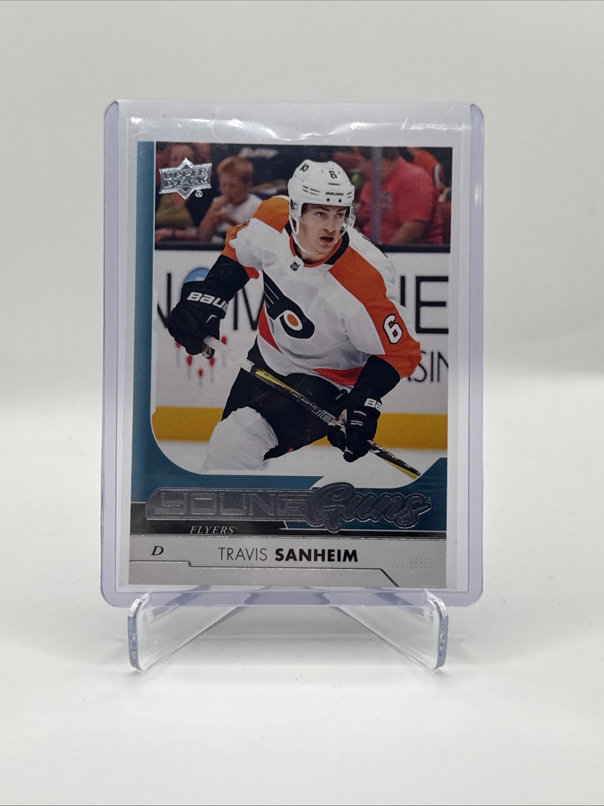 2017-18 Upper Deck Young Guns Travis Sanheim #214