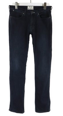 Acne Studios Max Man Ray Herrenjeans W31/L32 Fade Effekt Zip Fly Stretch Slim