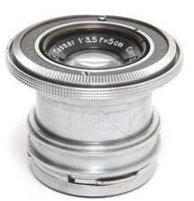 @ Obiettivo Zeiss Jena per Contax II Tessar 3,5/5 cm NON TESTATO