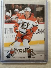 2025-26 Upper Deck Series 1 Ian Moore Young Guns RC #232 Ducks