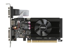 MSI GeForce GT 710 2GB DDR3 PCI Express 2.0 Low Profile Graphics Card GT 710