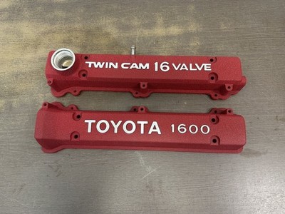 Toyota AE92 AE86 Levin Trueno 4AGE 16V Ventildeckel Rot Falten OEM