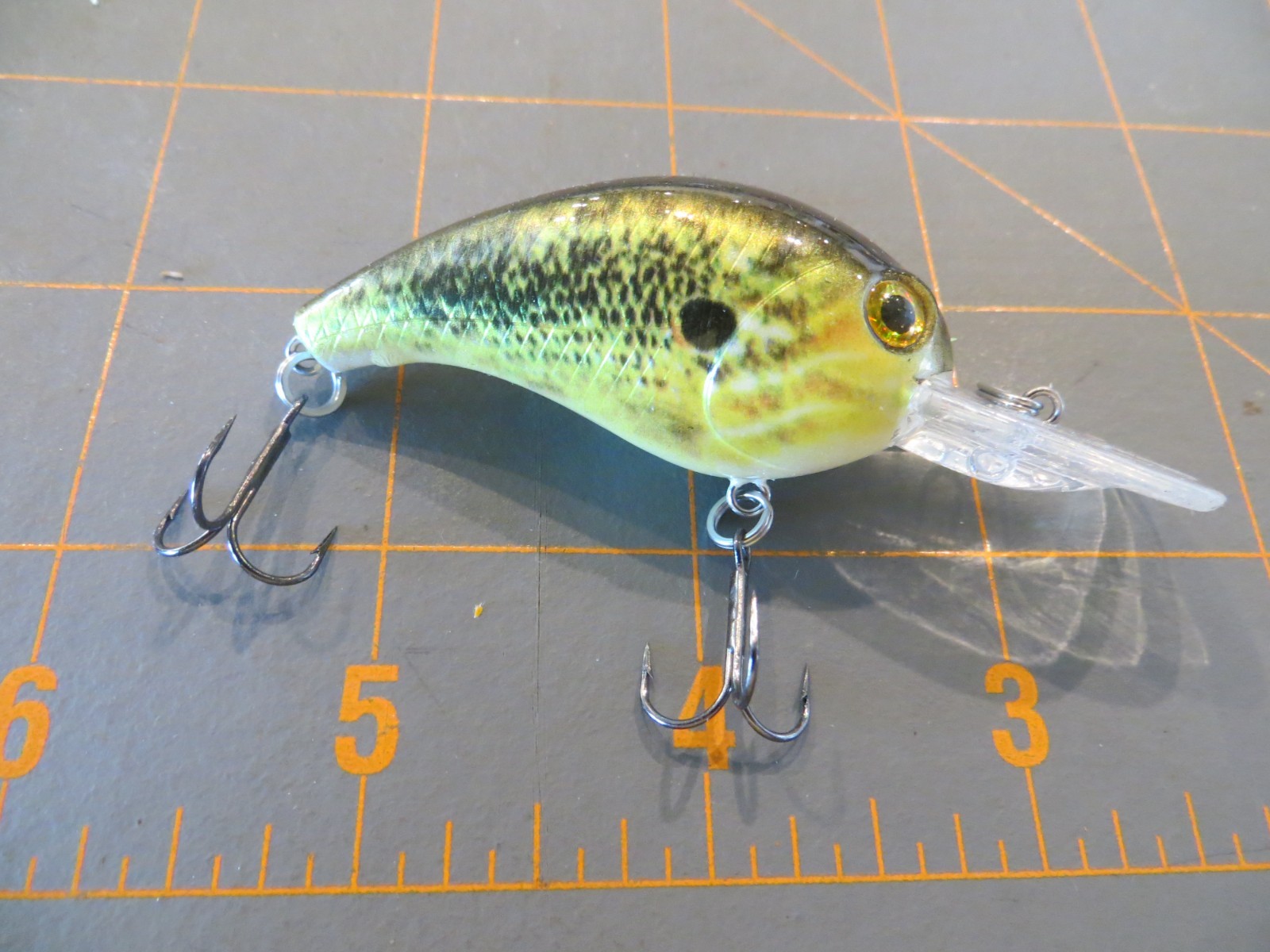 H2O Xpress Crankbait - Naturalized Bass - 3 inch