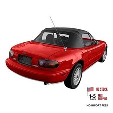 Miata Soft Top Compatible With Mazda Miata Convertible Top No Rain Rail Black Miata Soft Top Compatible With Mazda Miata Convertible Top No Rain Rail Black