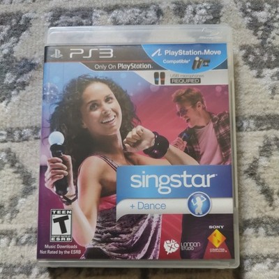 SingStar + Dance (PlayStation 3 PS3) 2010 Complete with Manual CIB