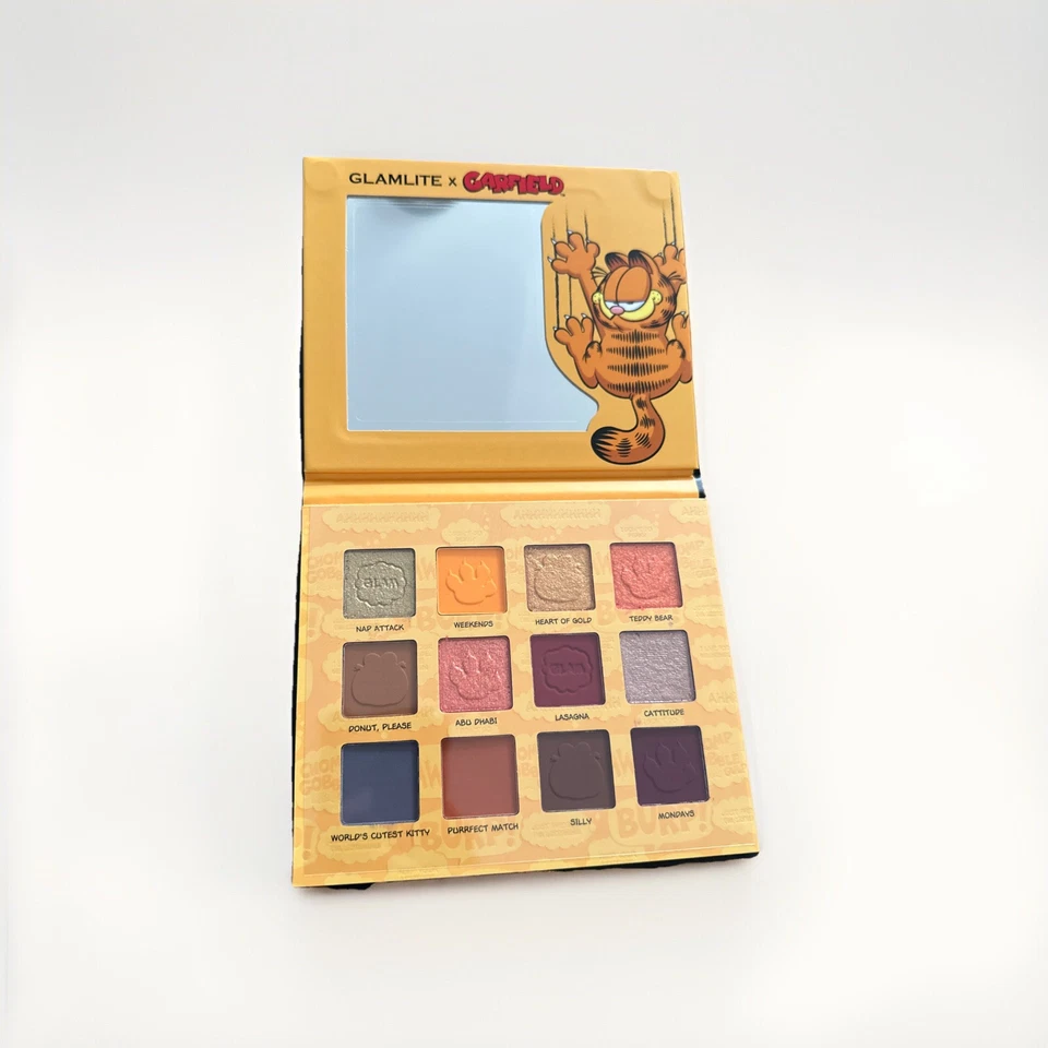 Glamlite X Garfield 12 Shade Eyeshadow Palette - Limited Edition - Image 3 of 4