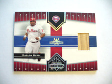 MLB - 2005 Donruss Champions Game-Used Bat Relic Card 