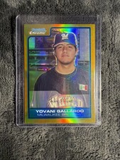 2006 Bowman Draft Chrome Futures Game Gold Refractor 24/50 Yovani Gallardo fm0