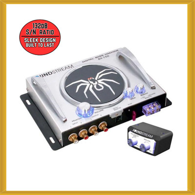 Soundstream BX-15D Car Audio Bass Restoration Processor with Remote Control NEW