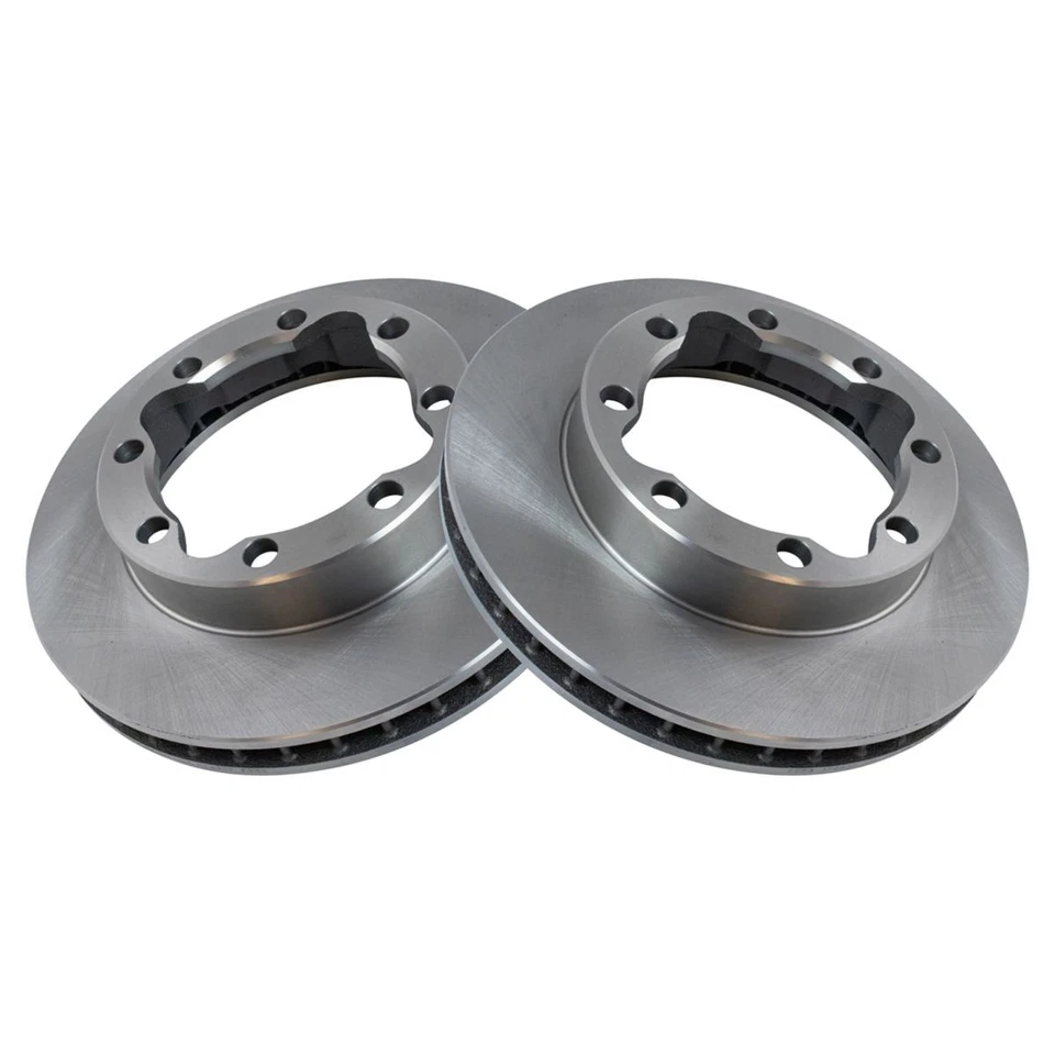 Kit de buje de rueda de rotor de pastillas de freno de disco delanteras de cerámica para camioneta Chevy GMC Foto 4 de 4