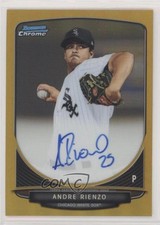 2013 Bowman Chrome Prospects Gold Refractor 8/50 Andre Rienzo #BCA-AR Auto 3y6