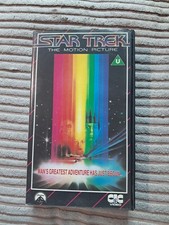Star Trek The Motion Picture VHS Video Tape PAL (Ref11)