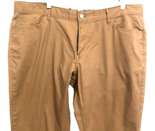 Michael Kors Men's 38/32 Parker Slim Fit Stretch Tan Pants