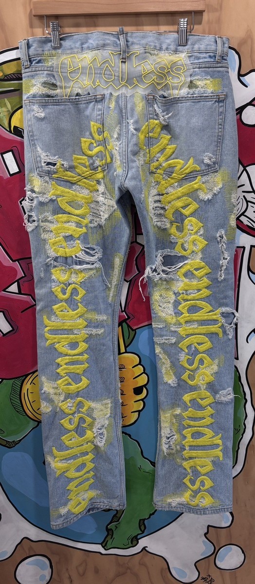 デニム Endless Denim Men's Designer Jeans 34 | eBay