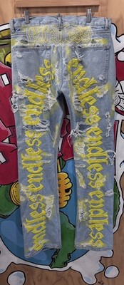 Endless Denim Men's Designer Jeans 34