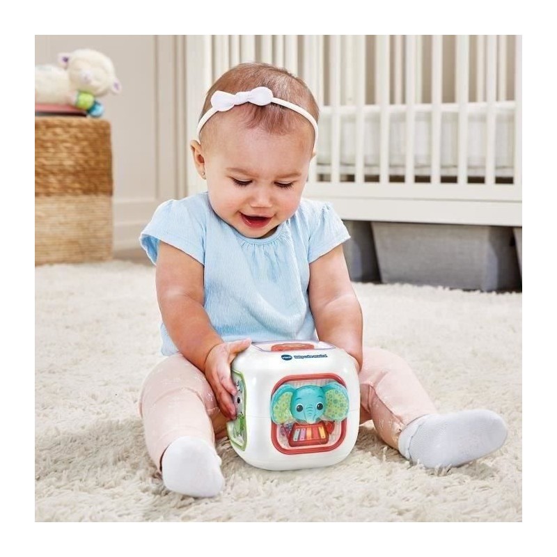 Cube musical bébé idée cadeau de naissance idéal pour filles et garçons - 4
