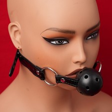 Adjustable Mouth Gag for Couples Oral Restraint Slave Rolepaly Games SM Bondage